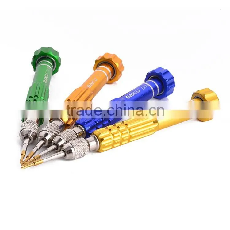 BAKU High Qualtiy Precision 2 In 1 Screwdriver Set With Tweezer Repairing Screwdrive Set BK-7270