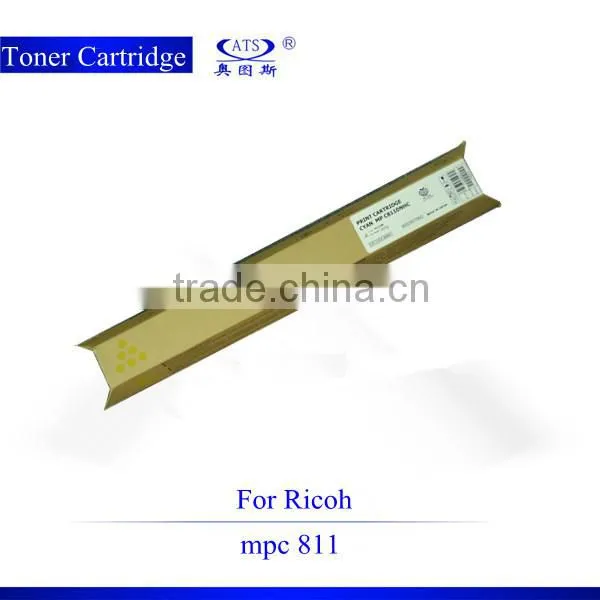 New Compatible toner cartridge mpc811 for ricoh color copier CMYK