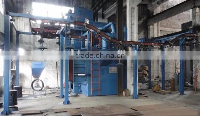 Monorail shot blasting machines/shot blasting equipment