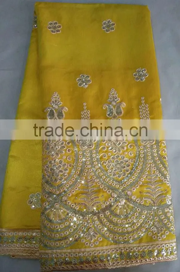 2016 african George lace fabric for garment
