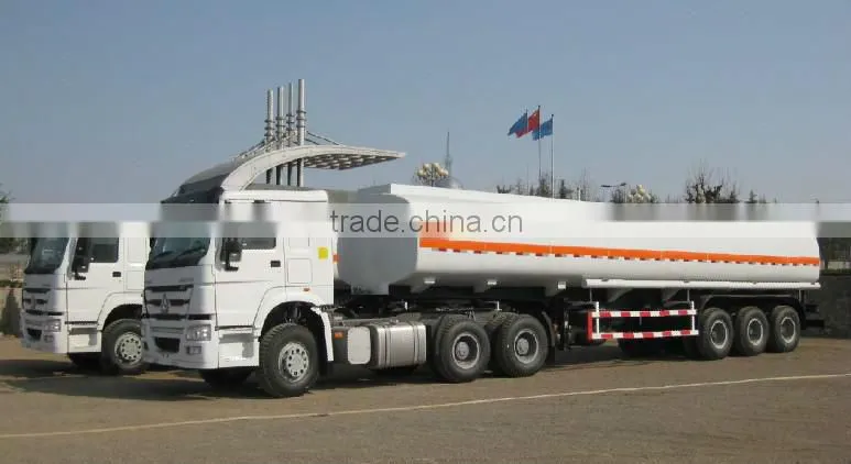 Tri-Axle Fuel/Oil Tank Semi-trailer,transport oil,LPG