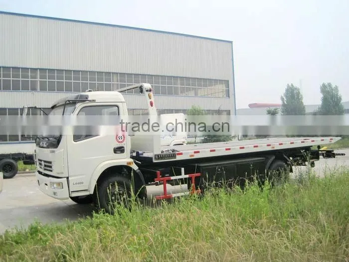 ST5081TQZBP platform wrecker,flatbed tow truck & road wrecker
