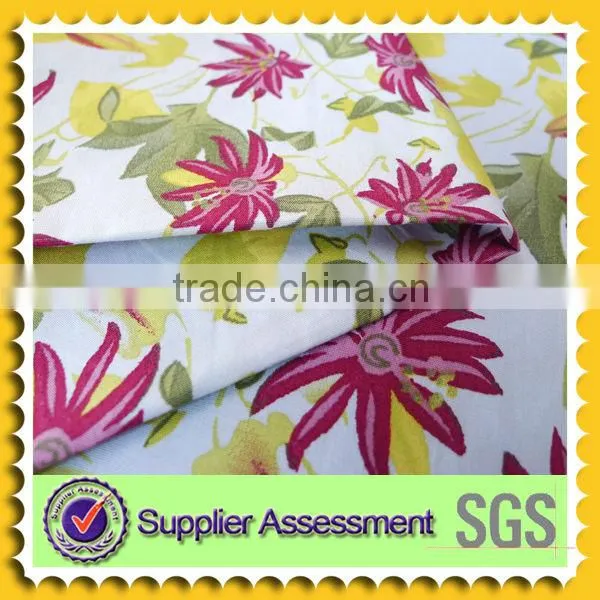 Poly Cotton Poplin Printed Fabric