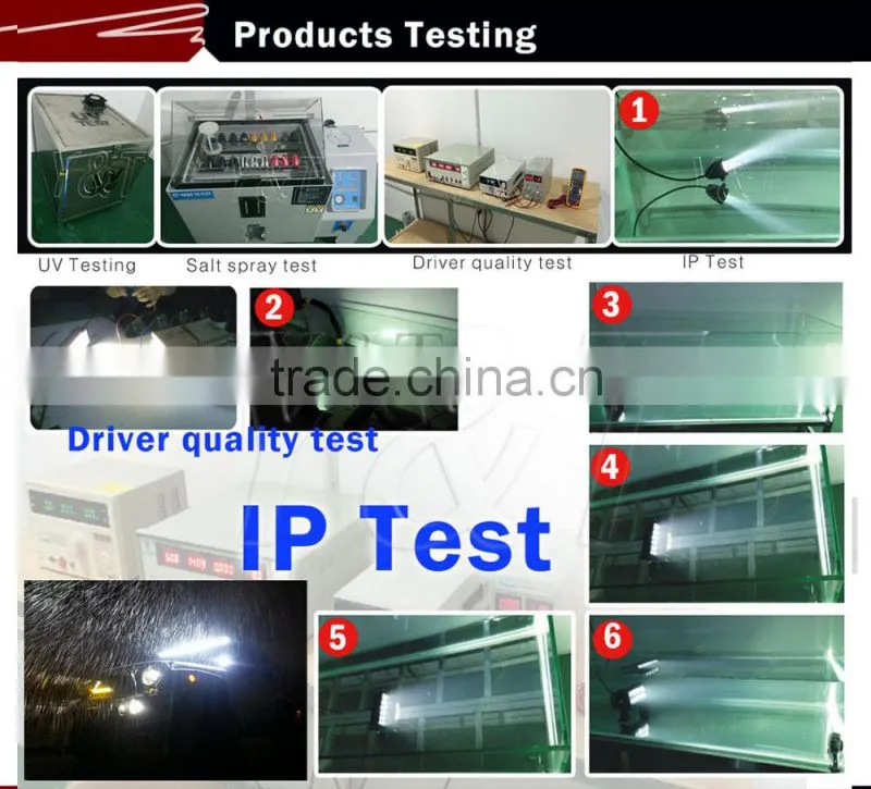 Good quality flood spot beam 6000k led bar headlights