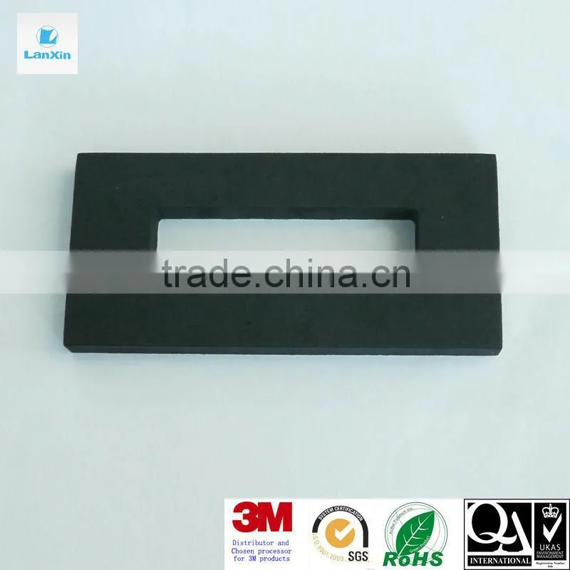 Transparent PC board/sheet with blue film