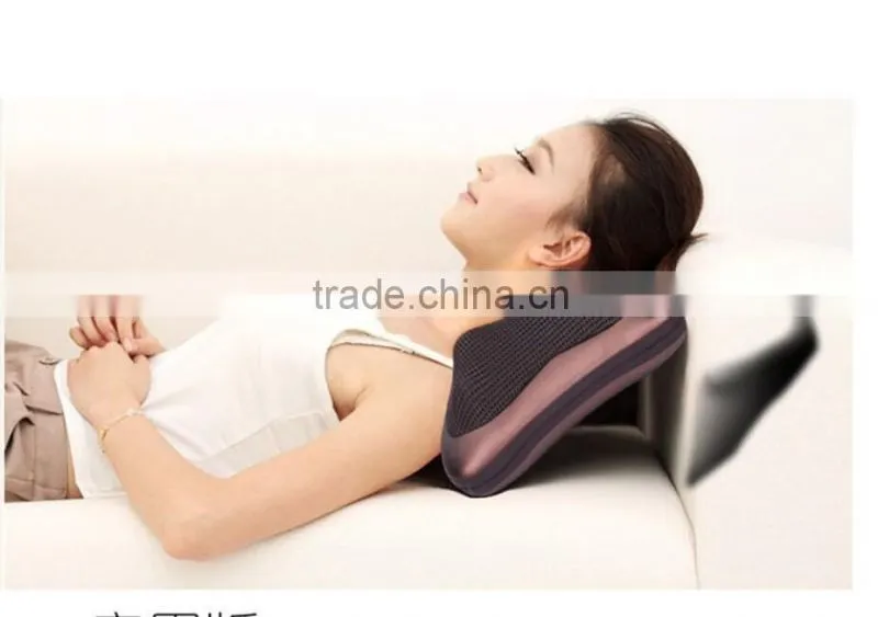 Hot 2016!! Infrared Heating Car Double Massage Device Neck Massage Pillow Massage Car Massager Cushion,Car Seat Covers,Headrest