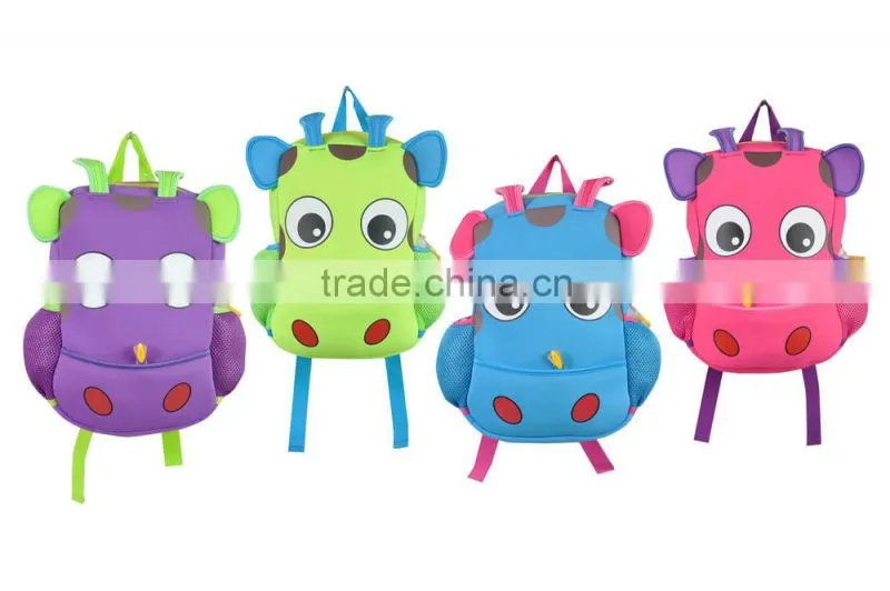 Unique Cartoon Design Neoprene Mini Backpack