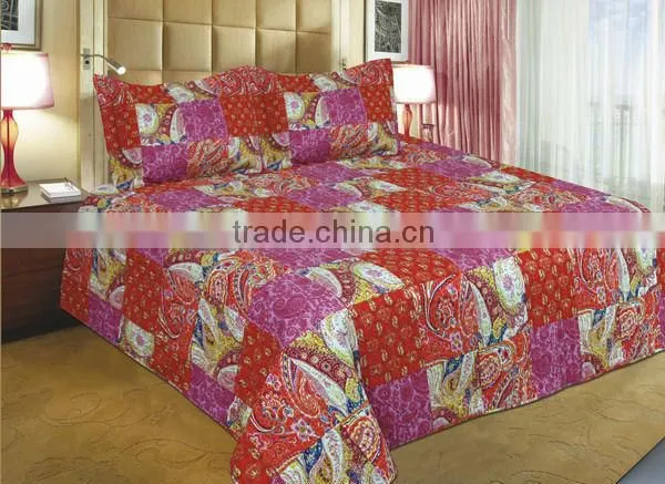Exquisite Microfiber Printed Quilt