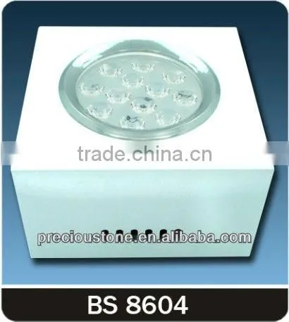 12W steel square high power led down lights