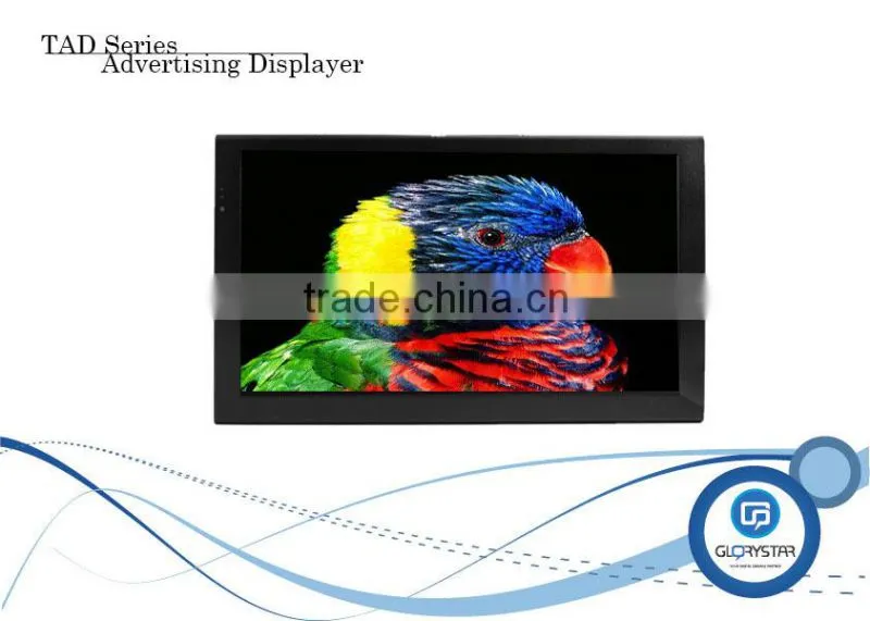 20 Inch Full Viewing Angle Ad Player, Vertical LED Ad Player With Acrylic Protection Layer