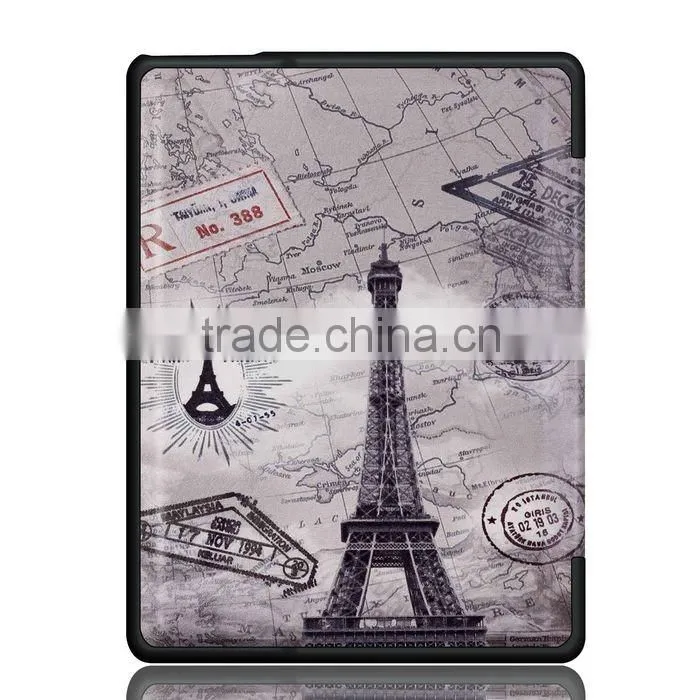 Fantasy printing smart wake sleep cover flip case for Amazon New Kindle Oasis
