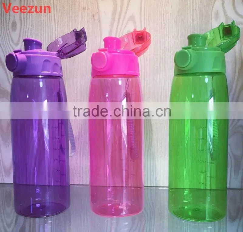 BPA Free PCTG 900ml plastic sports water bottle