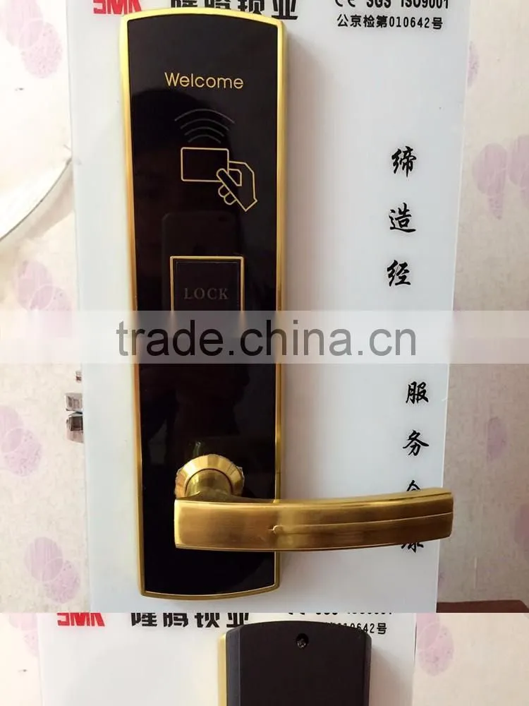 stainless steel rfid card hotel door lock