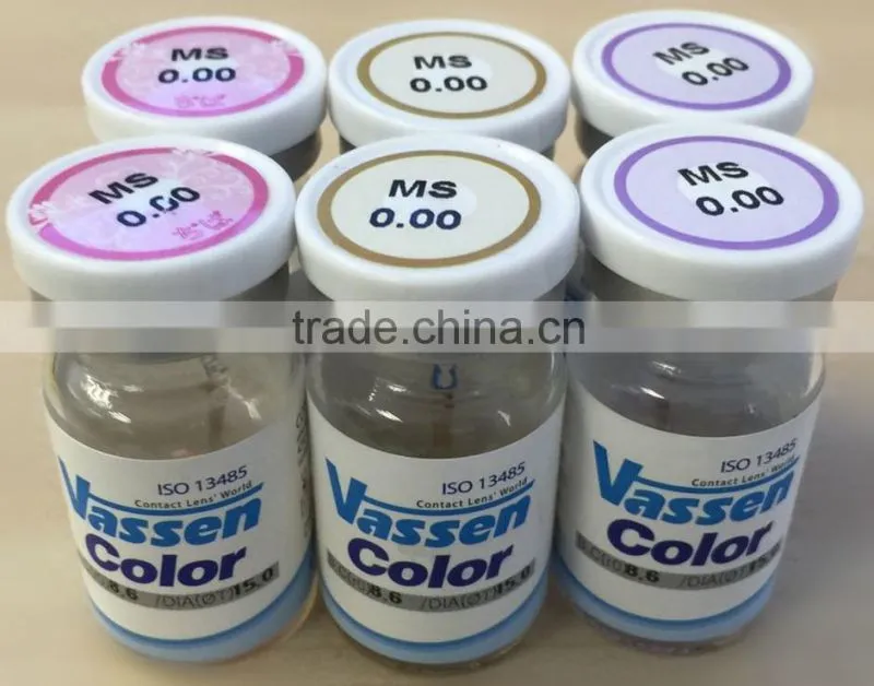 HOT sell FDA approved Vassen MS big eyes korea contact lens wholesale