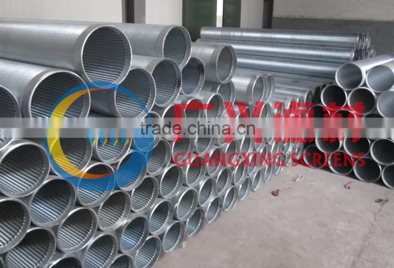China factory 20 experience stainless steel 304 wedge wire profile screen pipes