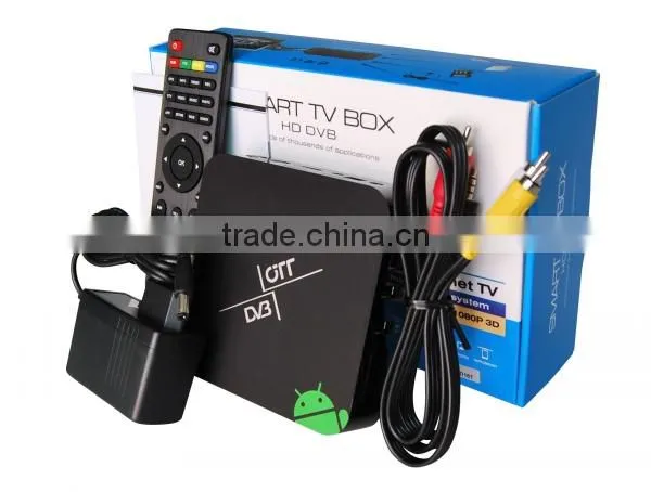 2014 HOT DVB-T2 Set top box full HD DVB T2 android tv box