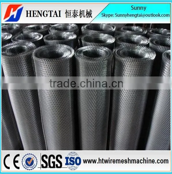 Aluminum Expanded Metal Mesh Fence Machine/High Quality Expanded Metal Wire Mesh Machine
