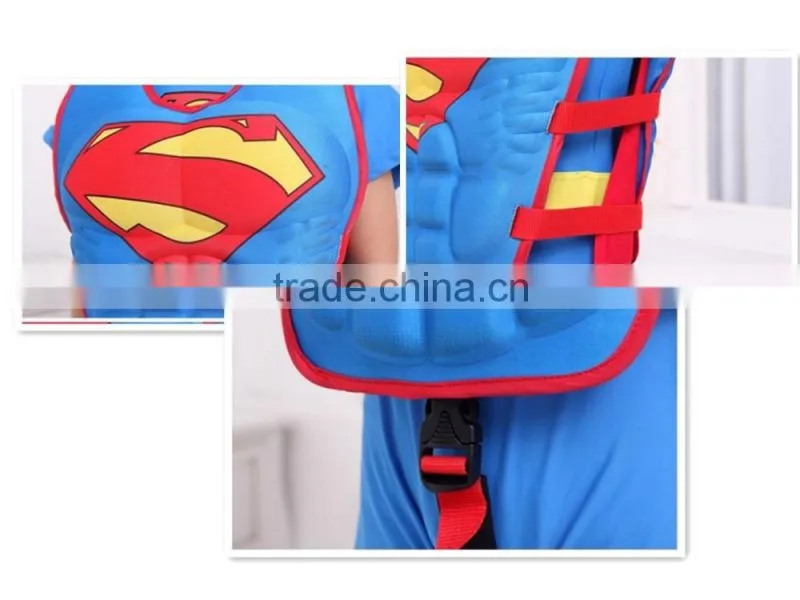 Children's superman life jacket cartoon life jacket