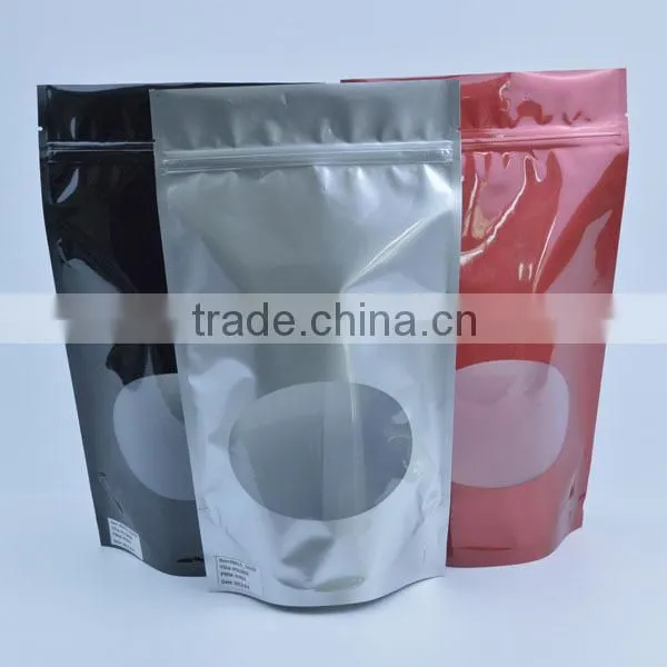 standing up pouches with zipper for snack
