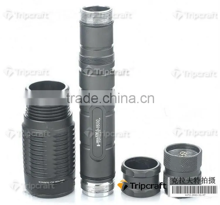 NEW 1600 Lumens Z5 Z6 XML T6 Led Zoomable Flashlight Torch