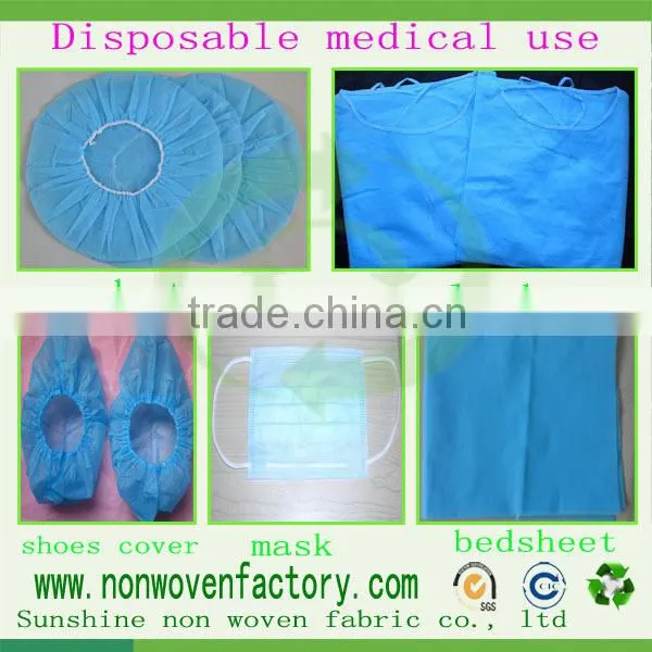Import china products 100% polypropylene spunbond Hydrophilic non woven fabric for sleepy baby diaper