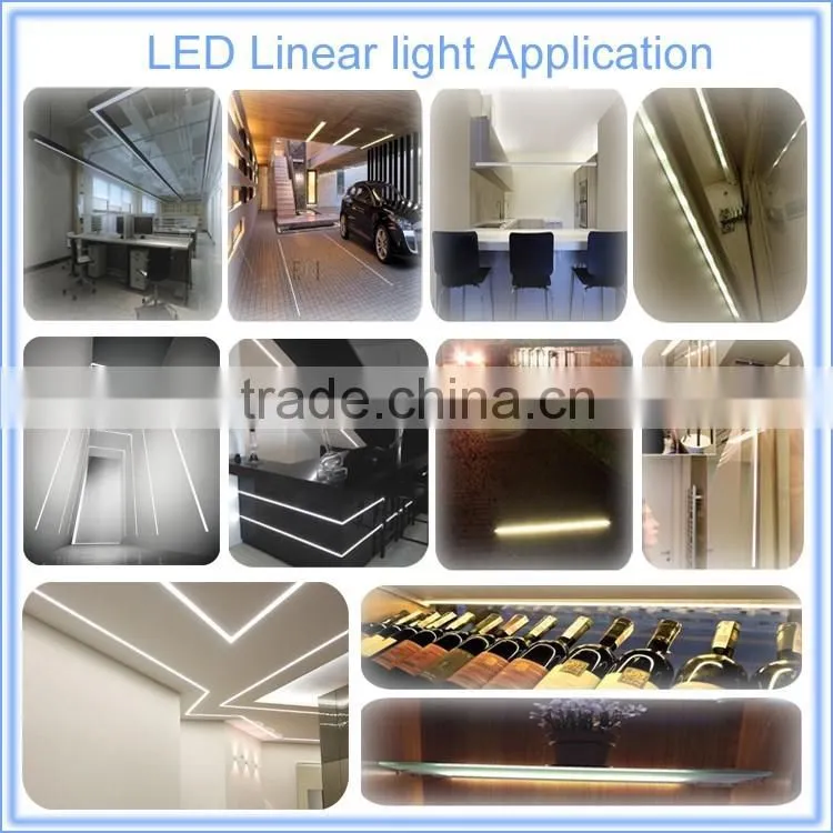 2016 factory good quality linear led high bay light for ceiling or pendant light
