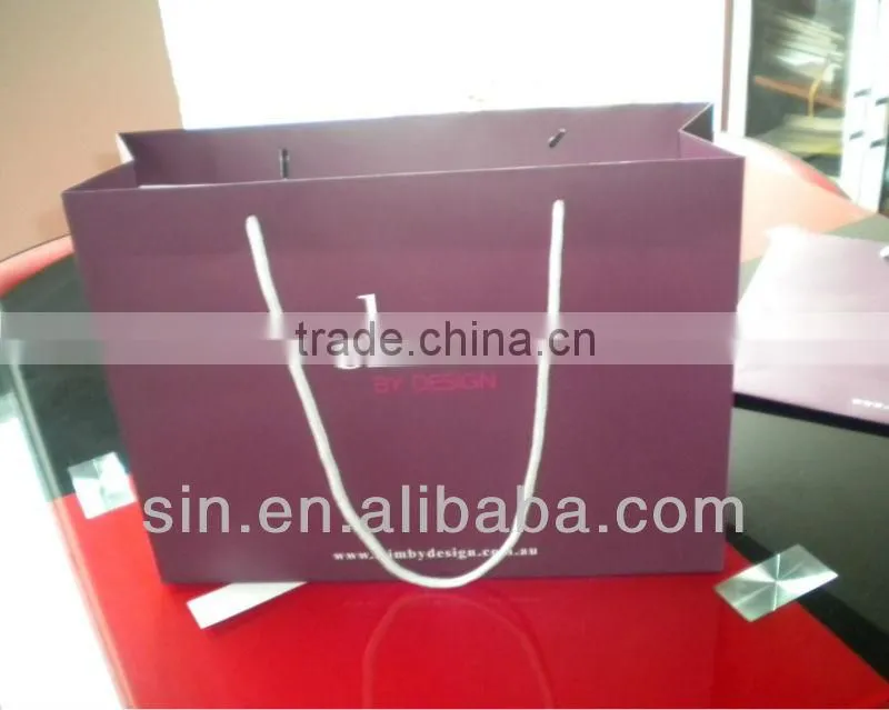 fancy paper bag for cloth,garments,apparel