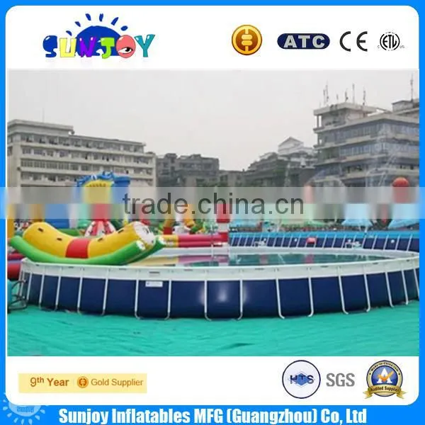 High quality metal frame inflatable swimming pool Hire for sale