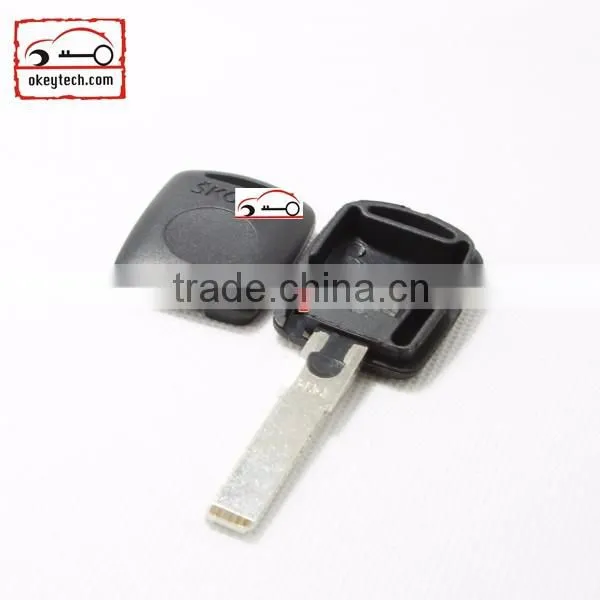 High Quatity Skoda transponder chip key shell Car Key Skoda transponder chip key fob