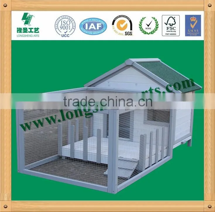 New style wooden rabbit hutch