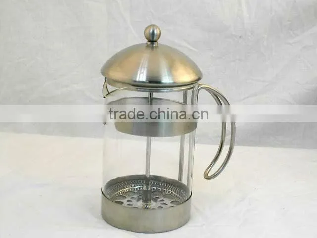 french glass tea or coffee maker