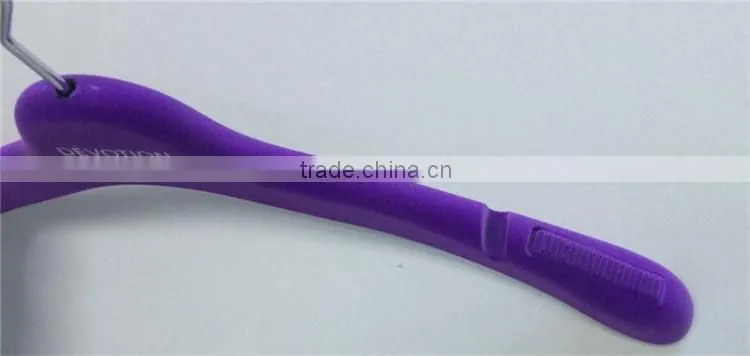 Sex product female body suit custom velvet hangers