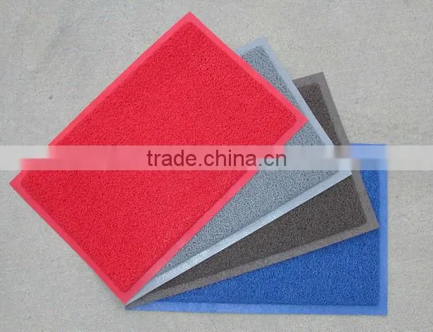 PVC Foam backing mat machine / coil mat production line/double color coil mat making machine