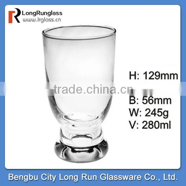 LongRun 10oz China-made long beer glass cup&drinking world glass cup&bar glassware wholesale