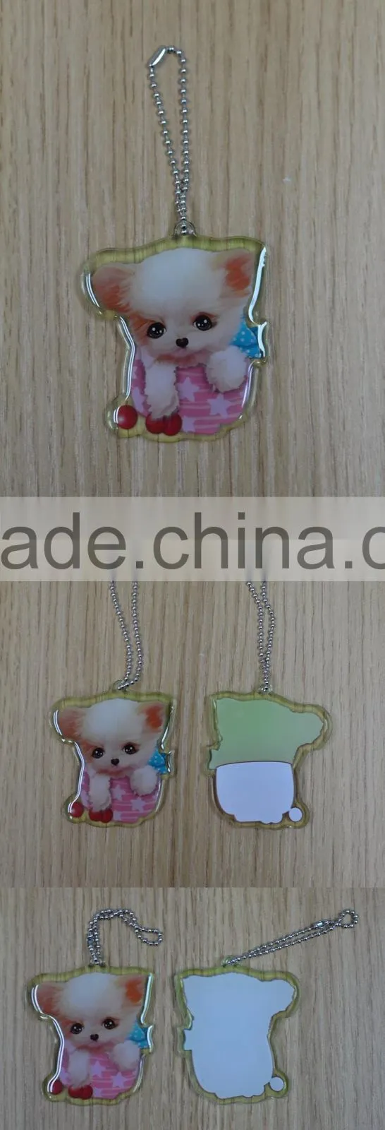 Acrylic Liquid Keychain, Custom Anime Acrylic Keychain