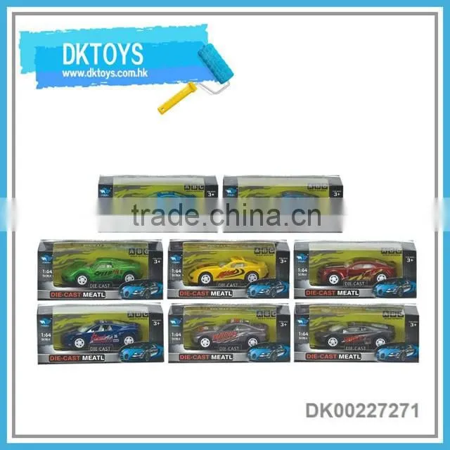 2016 new design 1:64 pull back diecast car