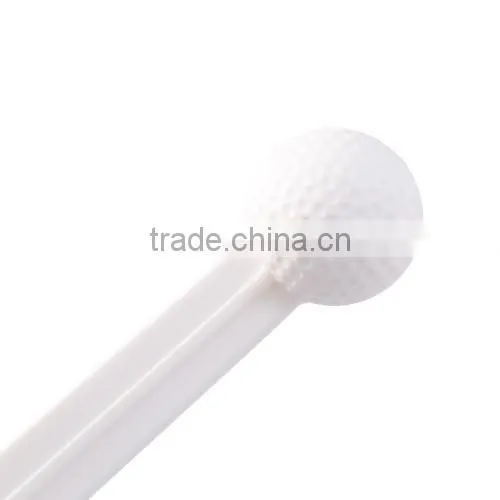 Golf Plastic Practice Ball with Stick Portable Rod Golf Ball Training Aid Golf Accessories