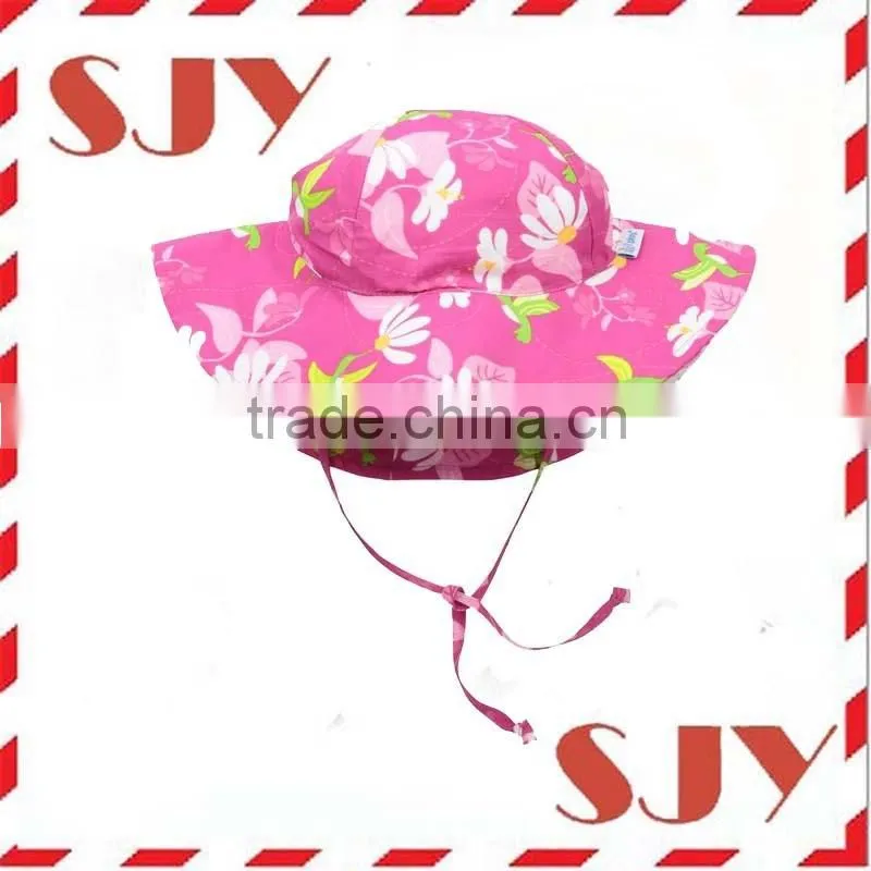 All over custom print wholesale kids cotton bucket hats