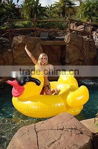 Top-seller Swimming Pool Giant inflatable Rideable Tropical Parrot Inflatable Float Toy