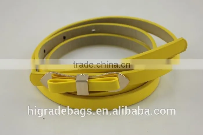 ladies fashion belt display with so many colors