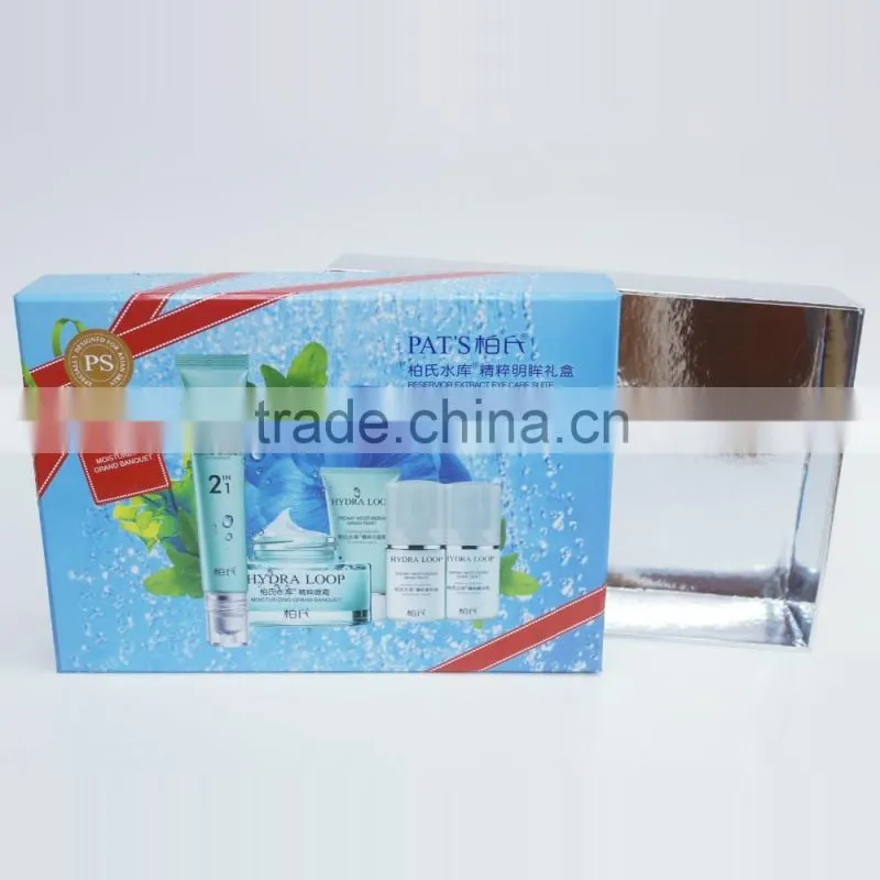 Hight quality custom glossy lamination cosmetic packing paper box