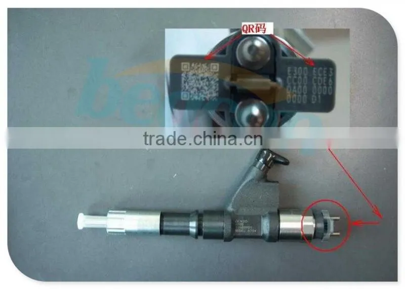 common rail Fuel denso injector for SINOTRUK HOWO WD615 WD10 engine R61540080017