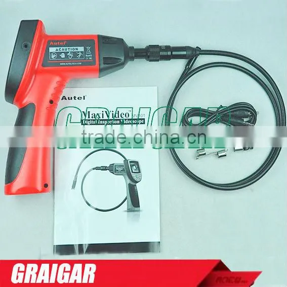 Autel Digital Inspection Videoscope MaxiVideo MV101 With 8.5mm and 5.5mm Diameter Imager Head Inspection Camera MV 101