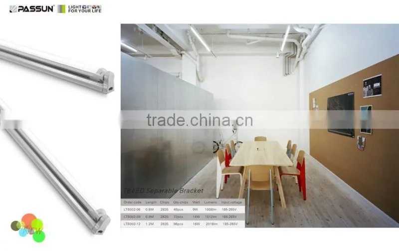high brightness indoor surface mounted led tube light