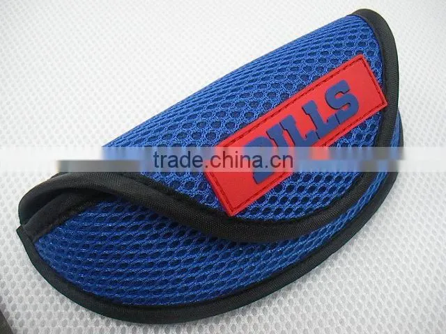 Blue color Sandwich fabric eva sunglasses packging case