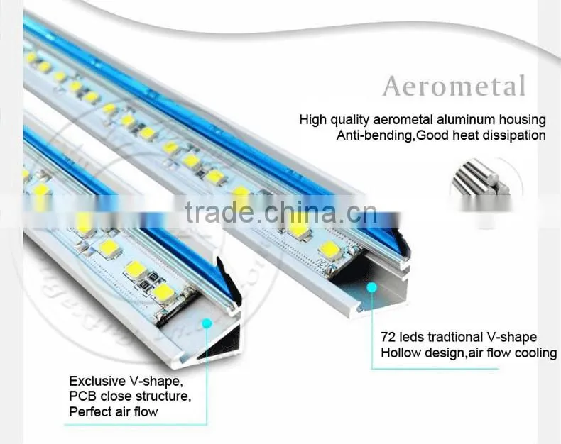 30cm LED Bar Lights SMD5730 12V 72/90 leds/m Aluminium Cell Phone/Jewelry/Watch Cabinet Showcase Counter LED Hard Rigid Strip