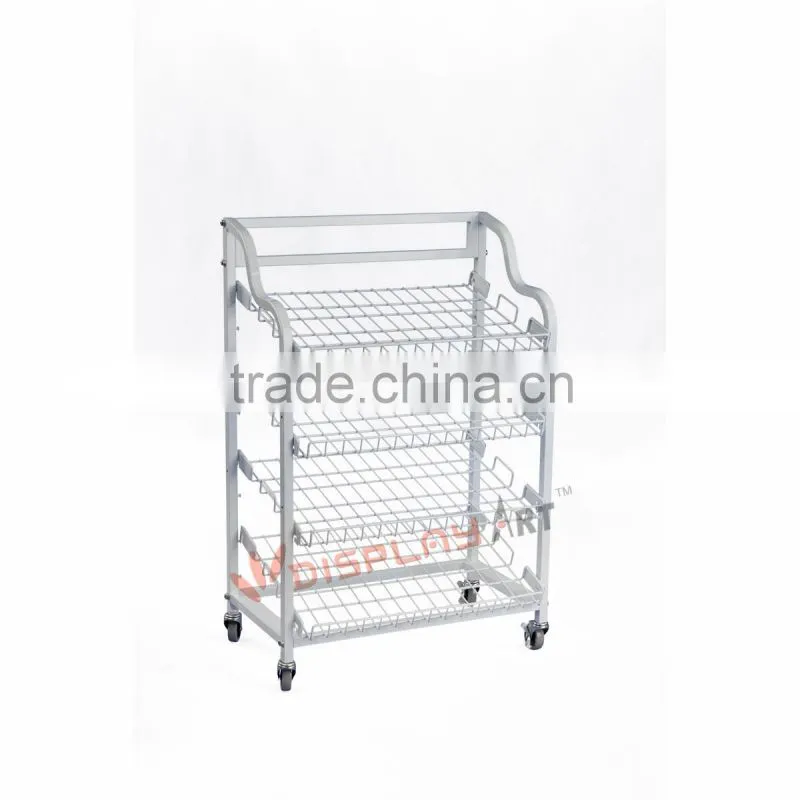 4 Shelves Bakery Display Rack