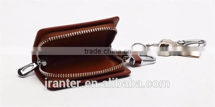 Hot Sale cow leather car key case for various kinds of car keys