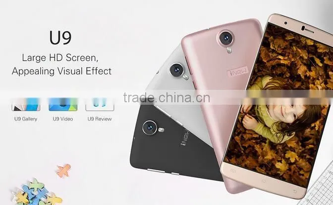 iNew U9 Android 5.1 2.5D Arc Screen 6.0 inch MTK6735 1.3GHz Quad Core 1GB RAM 8GB ROM A-GPS OTG Light Sensor Bluetooth 4.0