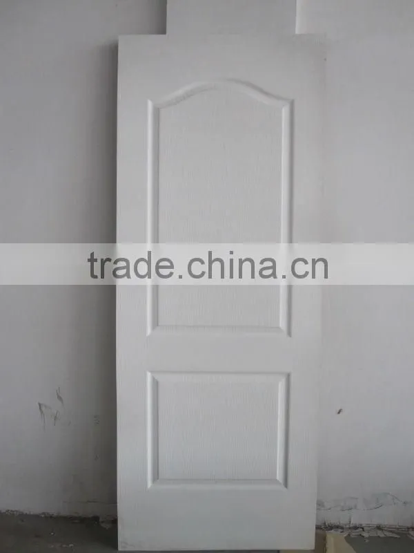 Hot sell 2150*930*3.2mm white painted door skin